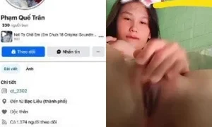 Phạm Quế Trân quay clip thủ dâm cực chất